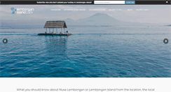 Desktop Screenshot of lembonganisland.com